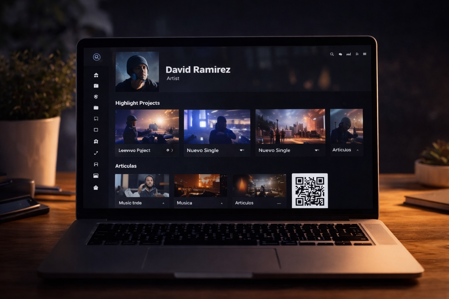 Portada de Crear portfolio artístico online gratis (guía fácil para artistas y creativos)